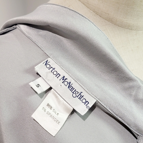 Norton McNaughton silk blouse - Picture 4 of 6